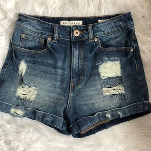 ✨perfect high-waisted denim shorts✨